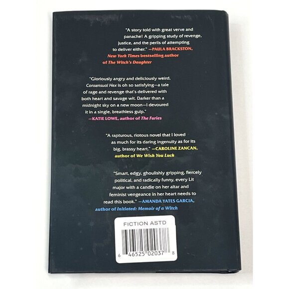 Consensual Hex Hardcover Book by Amanda Harlowe | Feminist Fantasy Fiction - Picture 5 of 5